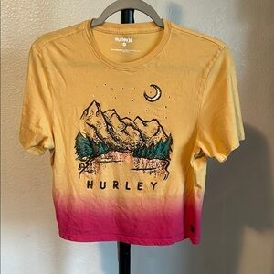 Hurley Mountain Ridge Screen Tee Cotton 100%